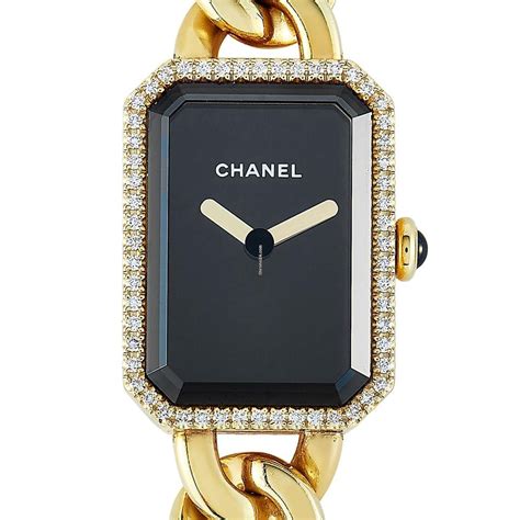 mens chanel wrist watches|chanel watch black and gold.